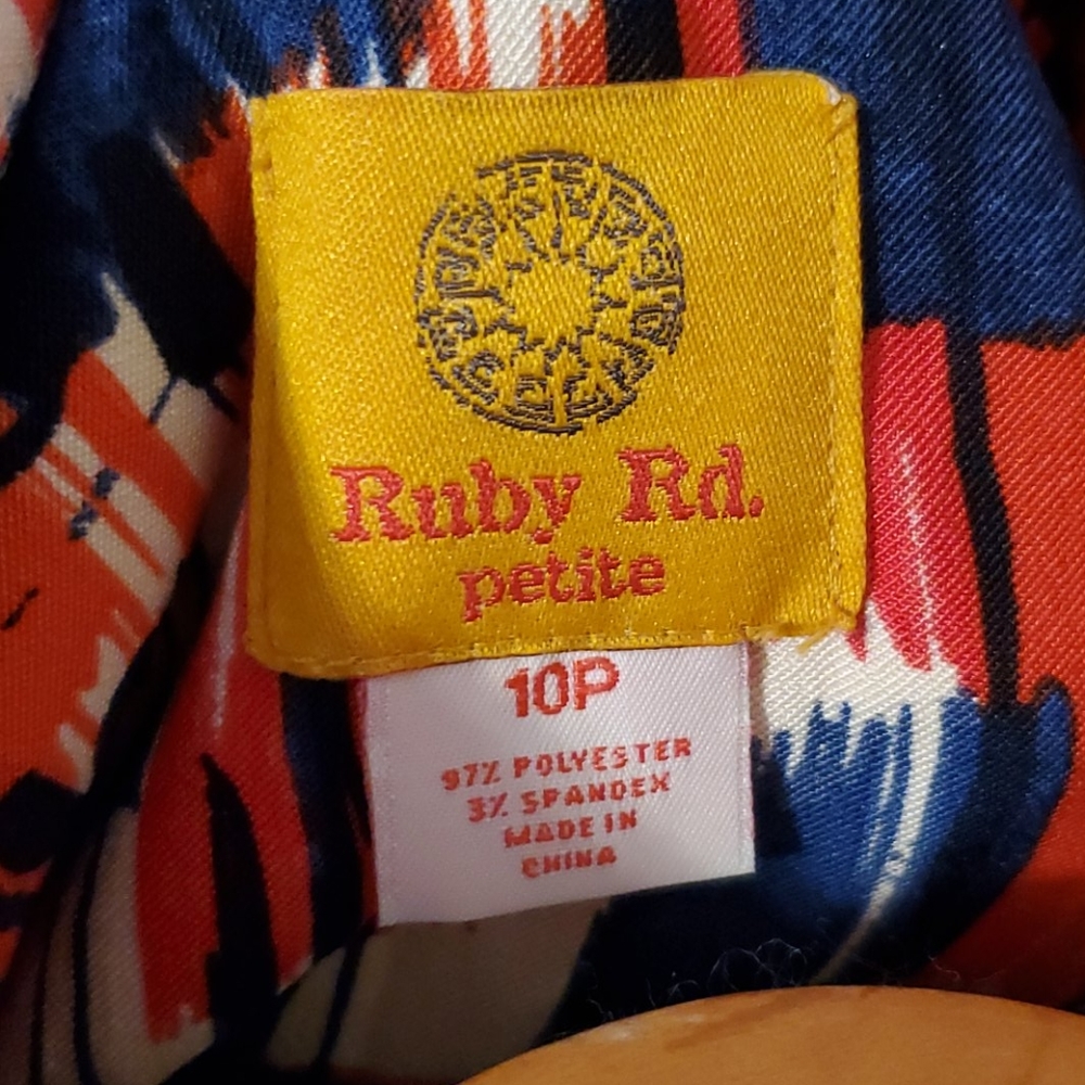 Ruby Rd Cropped Lined Jacket Size 10p - image 4